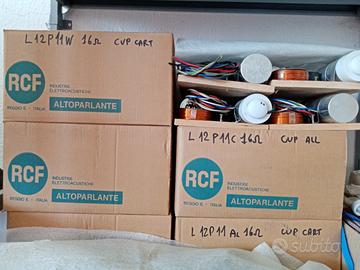 altoparlanti nuovi rcf 
