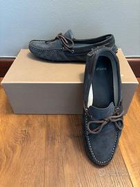 Mocassini vera pelle Blu BATA