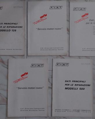 Fiat manuali dati principali per le riparazioni 