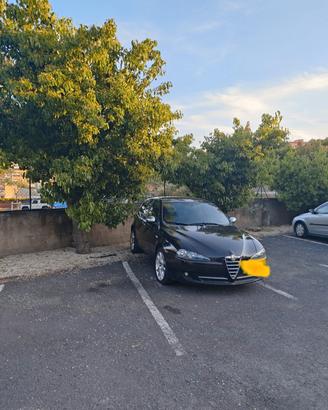 Alfa romeo 147 moving black line 