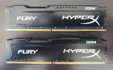 RAM HyperX Fury kit 16Gb DDR4