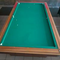 Biliardo Pietro Mari con buche riscaldato