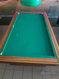 Biliardo Pietro Mari con buche riscaldato