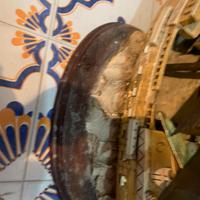 Scultura di una Barca ferro