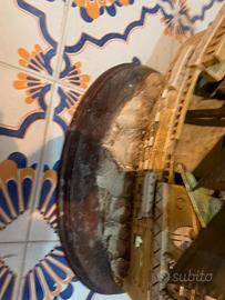 Scultura di una Barca ferro