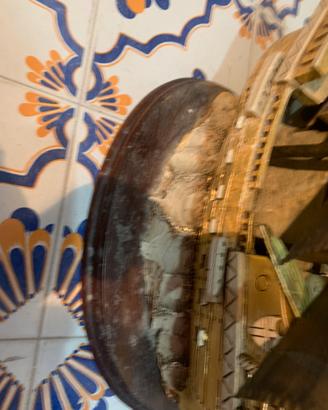 Scultura di una Barca ferro