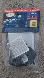 catena 10 luci led per presepe