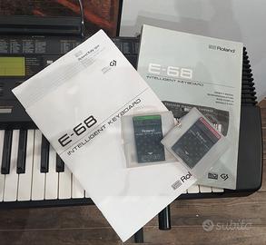 Pianoforte elettrico / Tastiera Roland E-68
