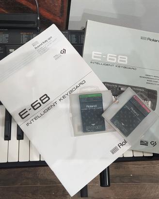 Pianoforte elettrico / Tastiera Roland E-68