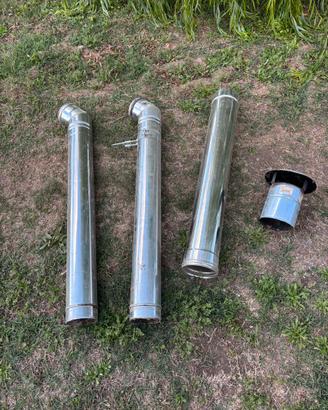 Tubi camna fumaria inox da 15 cm stifa caldaia