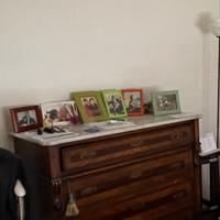 Cassettiera primi 900 con piano in marmo