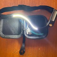 Lampada frontale led  con sensore nuova