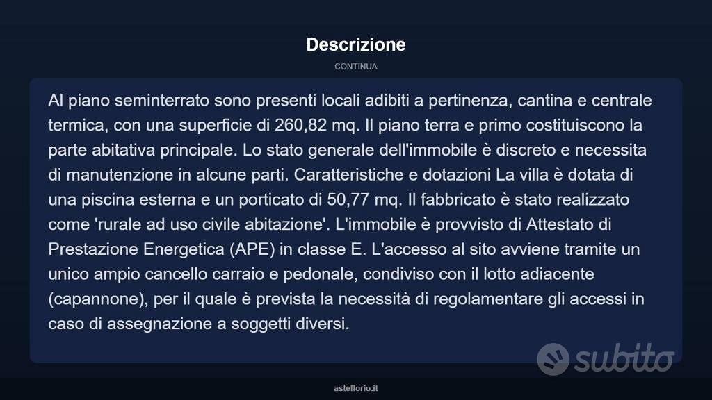 Casa – Asti, Rossi - Altro