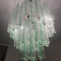Lampadario in vetro di murano