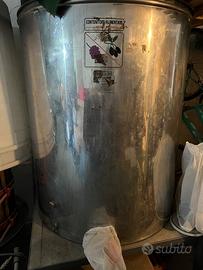 Serbatoio inox vino/olio