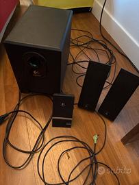 Logitech casse stereo + subwoofer