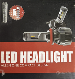 Kit fari LED H4 30W 5000LM CREE – luce bianco 6150