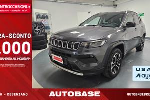 Jeep Compass 1.3 turbo t4 phev Limited 4xe auto