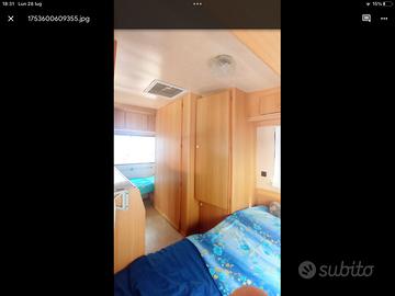 Roulotte attrezzata con veranda