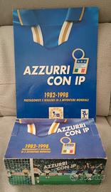 ALBUM VUOTO + BOX 100 BUSTINE AZZURRI CON IP