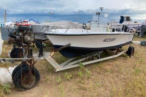 Barca a Motore 5mt con 2 fuoribordo Johnson