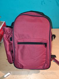 zaino pic nic per quattro persone nuovo