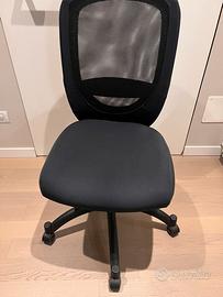 Sedia da ufficio nera