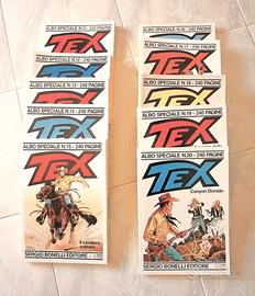 Raccolta 10 volumi TEX giganti