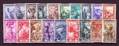 Francobolli Italia al Lavoro 1950 serie completa