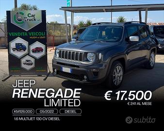 Jeep Renegade 1.6 Mjt 130 CV Limited