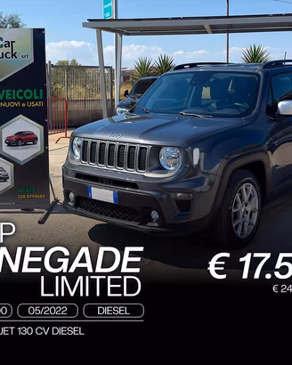 Jeep Renegade 1.6 Mjt 130 CV Limited