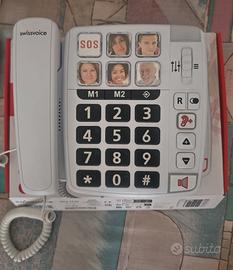 Telefono fisso per anziani.