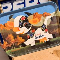 Vassoio Invernizzi “Mucca Carolina” Vintage