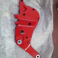 GU01415730 piastra telaio destra V11 rosso