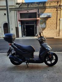 Kymco agility 125 r16+ power up nero opaco