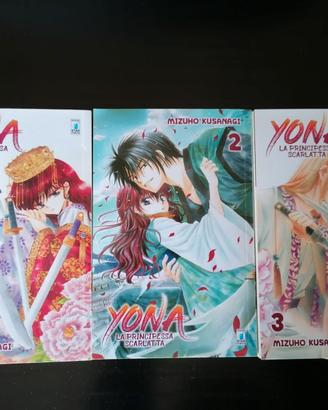Yona la principessa scarlatta Seq. Completa 1-3