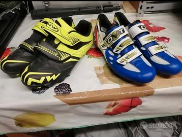 2 paia scarpe  x bici uomo TG 43 
