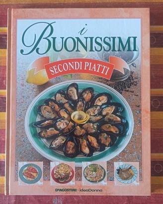 Set di 12 libri di ricette sui secondi piatti
