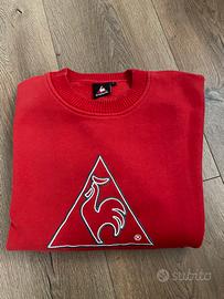 Felpa le coq sportif rossa taglia L