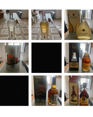 Bottiglie di liquore