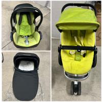Trio Quinny Buzz + padana porta bimbo/a con ruote
