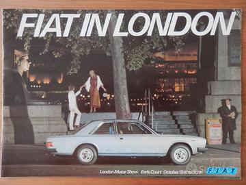 Fiat 130 Coupé, 128 Rally, 124 Sport, etc - 1972