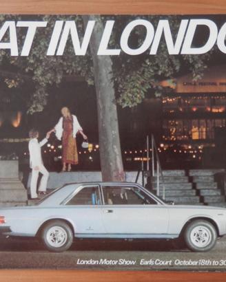 Fiat 130 Coupé, 128 Rally, 124 Sport, etc - 1972