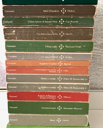 Romanzi classici edizioni Garzanti