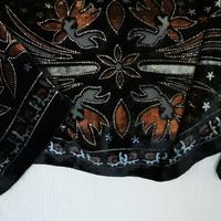 Sciarpa/stola in velluto + guanti in omaggio 