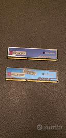 RAM Kingston HyperX Blu 4GB (2 PEZZI)