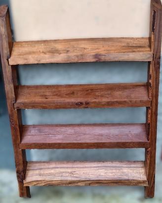 Antica scala in legno originale