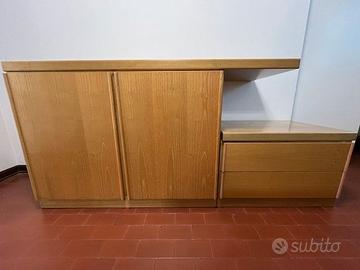 Mobili anni '80 per soggiorno, studio, corridoio