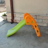 Scivolo Smoby arancione-verde per bambini tg media