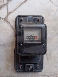 contatore elettrico anni 60